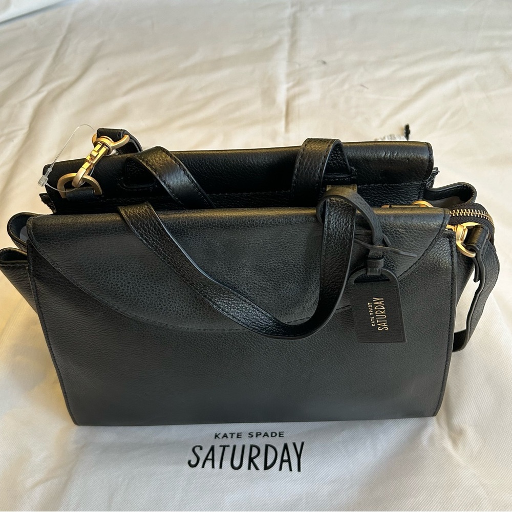 Kate Spade Saturday Black Leather Handbag